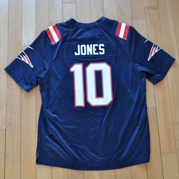 Mac Jones Nike NFL On Field New England Patriots Jersey 10 Size XL - Picture 4 of 4